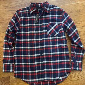 Tailor Vintage NWT Plaid Flannel Shirt Men's Large